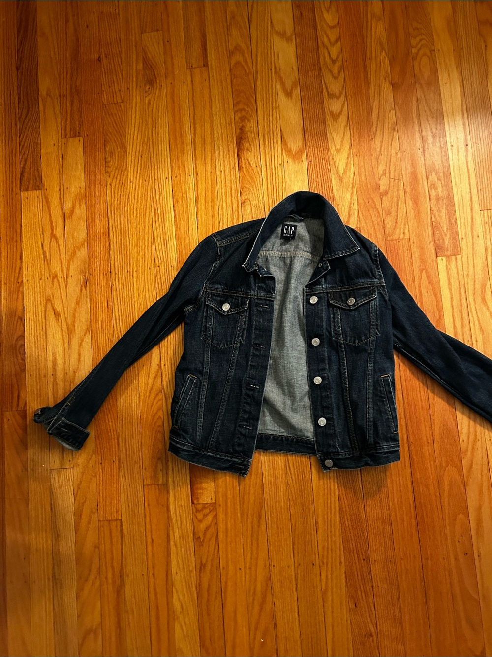 GAP | Women’s Dark Blue Denim Jean Jacket | XS